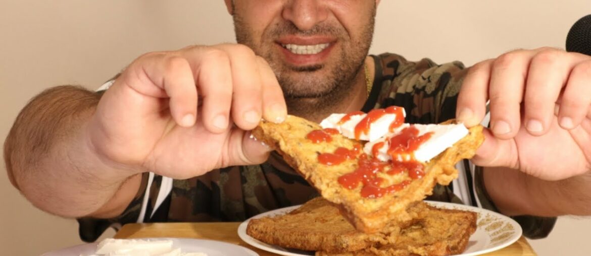 *ASMR* FRENCH TOAST w/ CHEESE