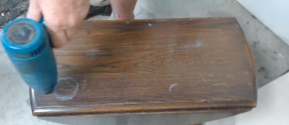 Removing wine glass water rings from furniture. Removing wine glass water rings from furniture.