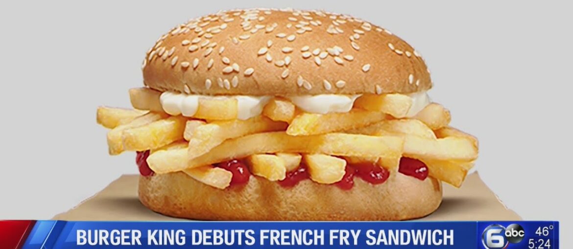 Burger King testing out French Fry Sandwich