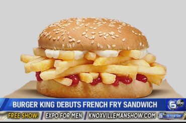 Burger King testing out French Fry Sandwich