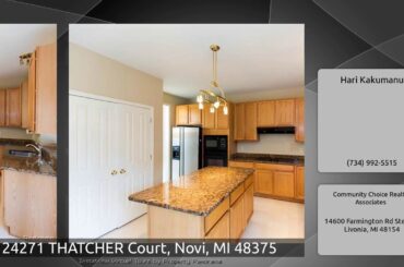 24271 THATCHER Court, Novi, MI 48375