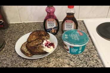 100 cal recipes ep1: High Protein French Toast keto friendly WHAT I ATE TO LOSE FAT AND BUILD MUSCLE