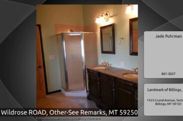 391 Wildrose ROAD, Other-See Remarks, MT 59250