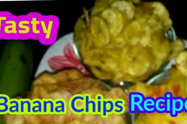How to make Banana Chips,Banana Chips Recipe,Banana Wafers,Kele ke Chips,Masala French Fries