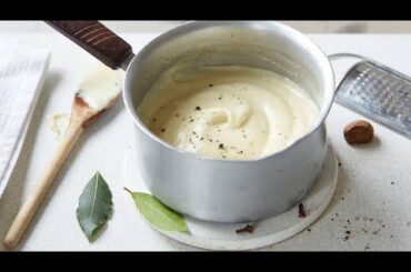 How to Make Bechamel Sauce At Home || Easy Simple White Sauce Recipe by Executive Chef  Dubai