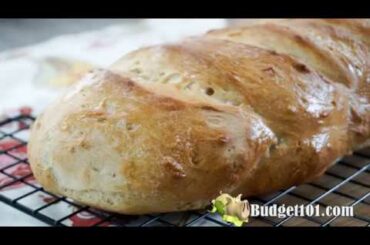 Budget101.com 4-Ingredient French Bread Recipe