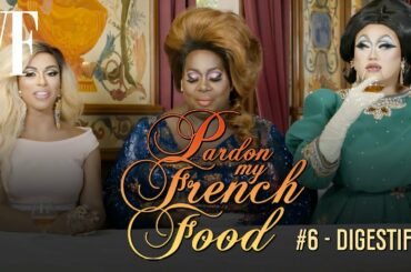 Drag Queens try french "Digestifs"   (w/ Latrice, Kim Chi, Shangela) | Pardon my french food #6 | VF
