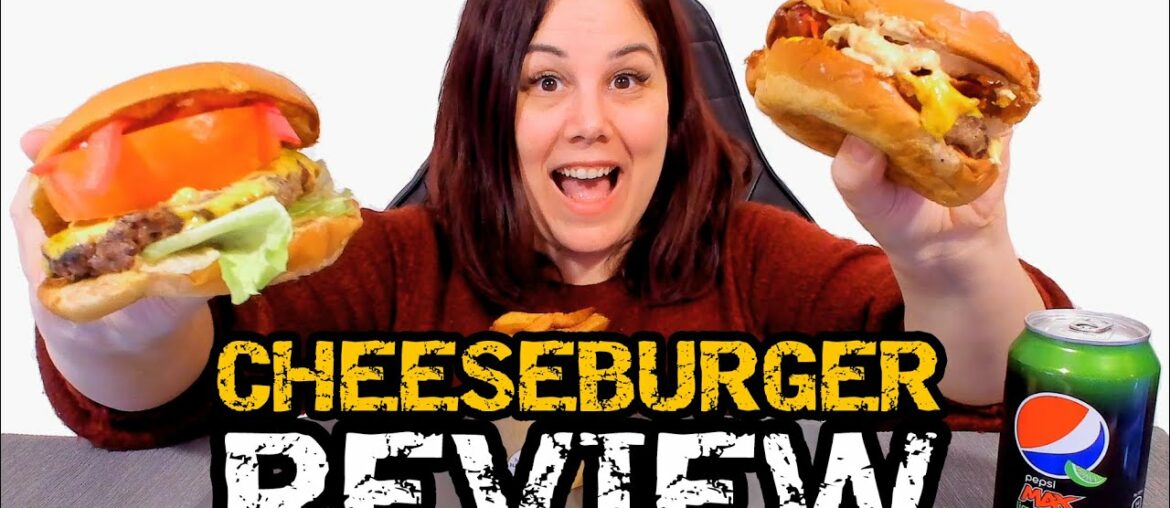 CHEESEBURGER MUKBANG & REVIEW • Hekkan Burger, double fried fries, aioli