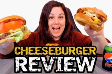CHEESEBURGER MUKBANG & REVIEW • Hekkan Burger, double fried fries, aioli