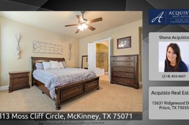 813 Moss Cliff Circle, McKinney, TX 75071