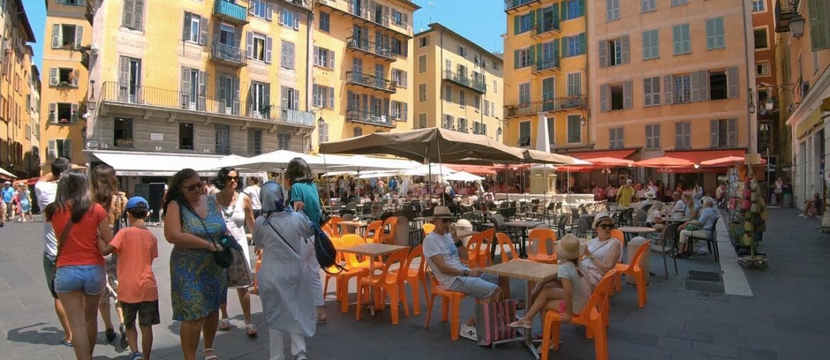 Walking Nice OLD TOWN, France – Stunning Narrow Streets Walking Nice OLD TOWN, France - Stunning Narrow Streets