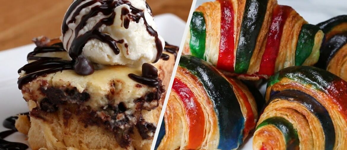 4 Creative Croissant-Based Desserts • Tasty