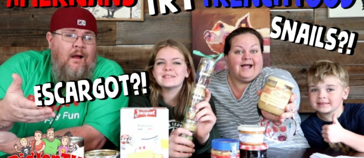 Americans Try French Food 🐌 *ESCARGOT*SNAILS??* || Foreign Food Friday