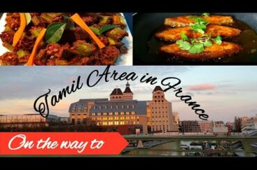 Mini India in France|On the way to Tamil Area in France|Ladies finger(bhindi)fry Recipe|Gare du Nord