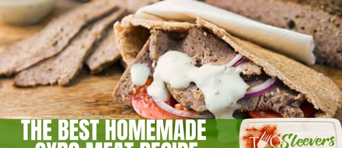 Easiest, Tastiest, and BEST Homemade Gyro Meat Recipe