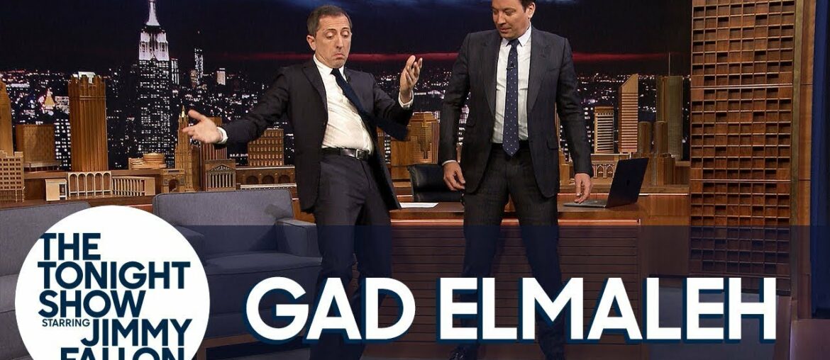 Gad Elmaleh Teaches Jimmy the Moroccan Hip Thrust