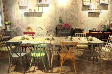 CDG Furniture French Style Dining Furniture Kitchen Table Set For Events 657S 737S 738+714DT1