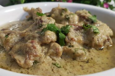 White Mutton Korma Recipe ♥️