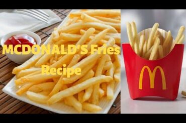 McDonald's Fries Recipe |Evening RoofTop| By |Farhan Khusheed| Desi RoofTop Kitchen