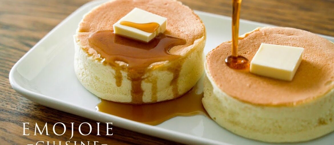 Japanese Soufflé Pancakes Recipe | スフレパンケーキの作り方 | Emojoie Cuisine Japanese Soufflé Pancakes Recipe | スフレパンケーキの作り方 | Emojoie Cuisine
