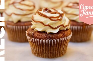 My NEW FAVOURITE CUPCAKES! | Sticky Toffee Pudding and Custard Cupcake Recipe | Cupcake Jemma
