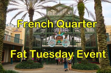 Disney's Port Orleans French Quarter on Fat Tuesday 2020
