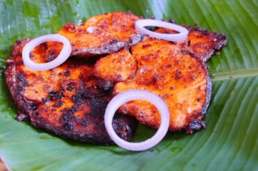 Seer Fish Fry (Vanjaram Meen Fry Recipe) | Fish Recipes | Big Foodie