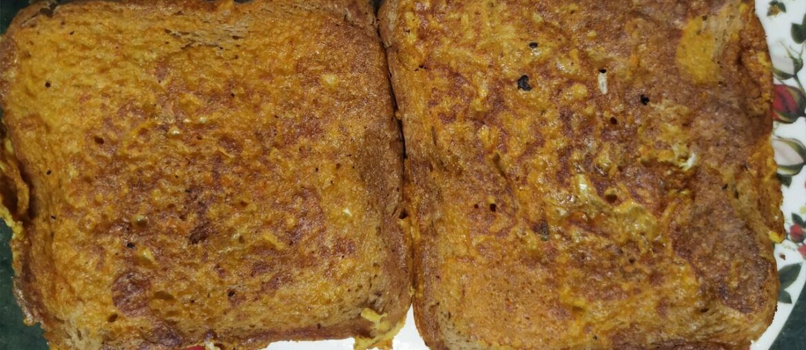 Egg bread recipe | Bread and egg breakfast | Breakfast recipes with bread and egg | Eggs breakfast