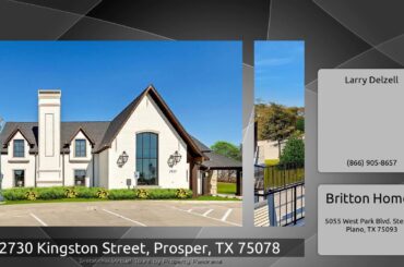 2730 Kingston Street, Prosper, TX 75078