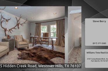 2205 Hidden Creek Road, Westover Hills, TX 76107
