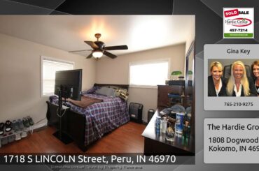 1718 S LINCOLN Street, Peru, IN 46970