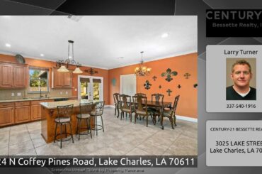 1924 N Coffey Pines Road, Lake Charles, LA 70611