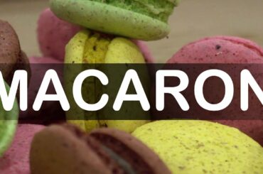 How do you pronounce Macaron | English, American, French Pronunciation (French Macaroons)