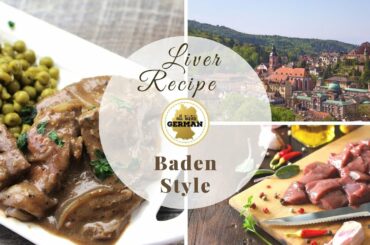 Liver Recipe - German Style Liver Recipe with Wine