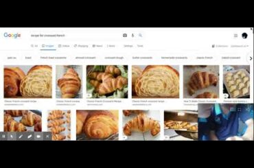 recipe for croissant french - Google Search