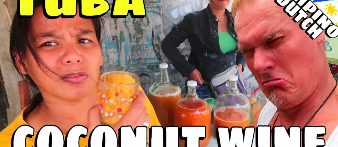 FOREIGNER LIKE TUBA? FILIPINO COCONUT WINE 💖 RodVivKids Family Vlog Philippines