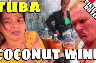 FOREIGNER LIKE TUBA? FILIPINO COCONUT WINE 💖 RodVivKids Family Vlog Philippines