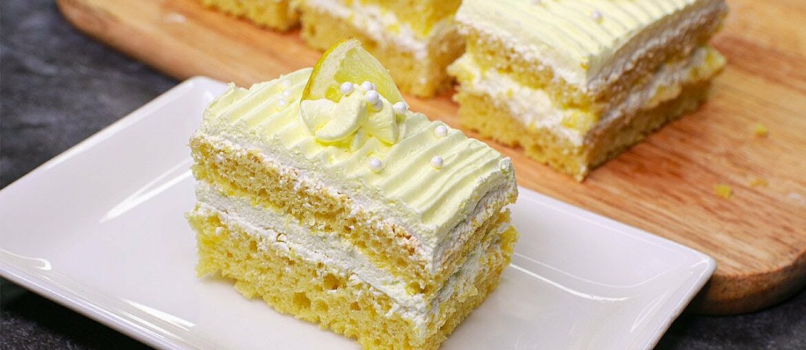 Lemon Pastry Recipe | Eggless & Without Oven | Yummy