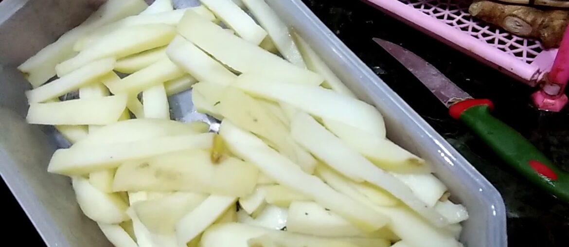 resturant jaise French fries 🍟 at home/french fries recipe/how to make french fries at home