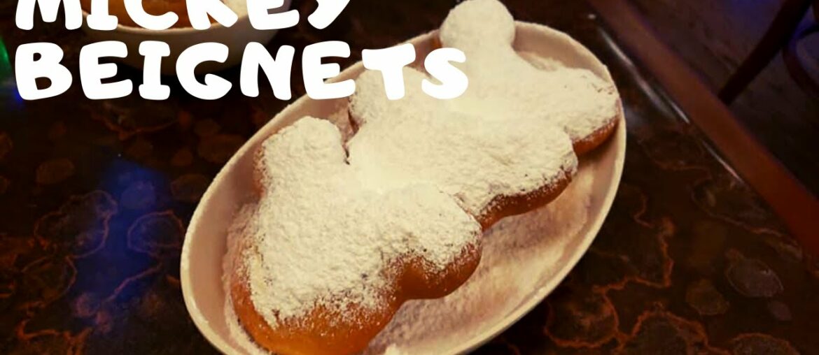Mickey Beignets Disney World's Port Orleans French Quarter