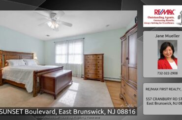 12 SUNSET Boulevard, East Brunswick, NJ 08816