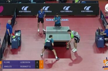 Finale double Messieurs des Championnats de France   FLORE LEBESSON VS ANGLES ROBINOT