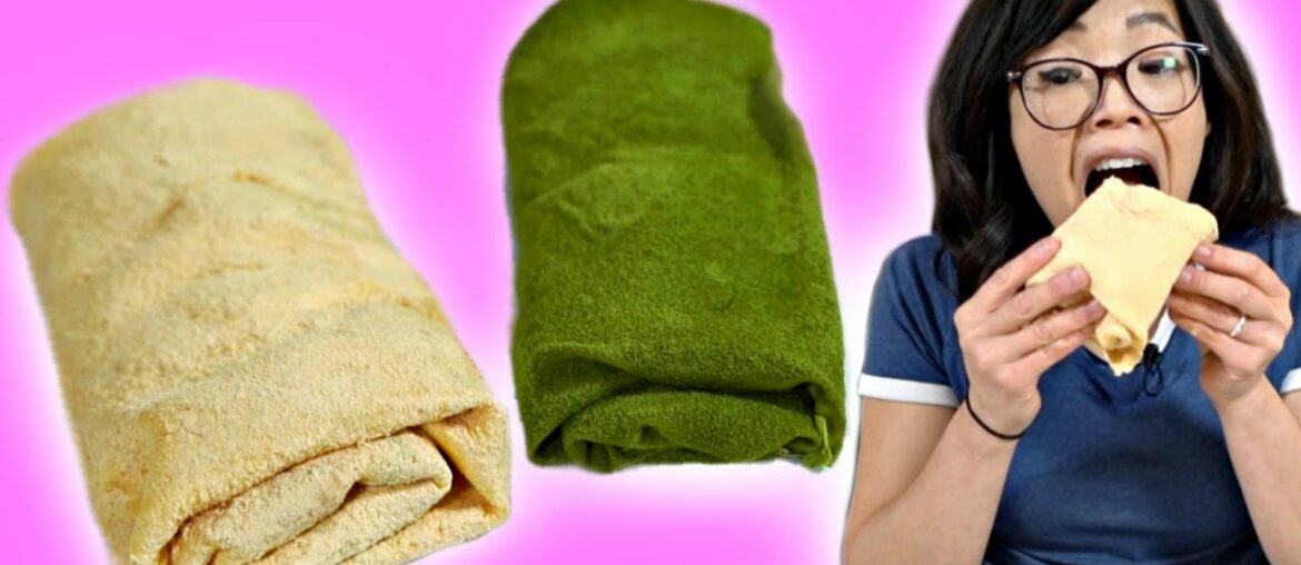 How to Make EDIBLE TOWELS - FAILS included!