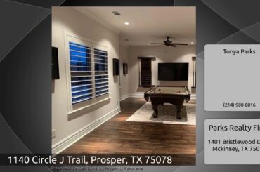 1140 Circle J Trail, Prosper, TX 75078