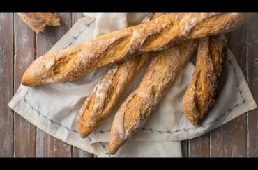 Crusty French Baguette Recipe