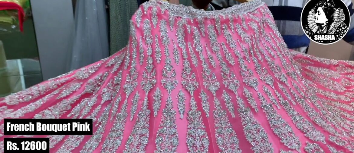 Premium Look 👗Lehenga French Bouquet For Wedding By SHASHA | 2020 Lehenga Designs