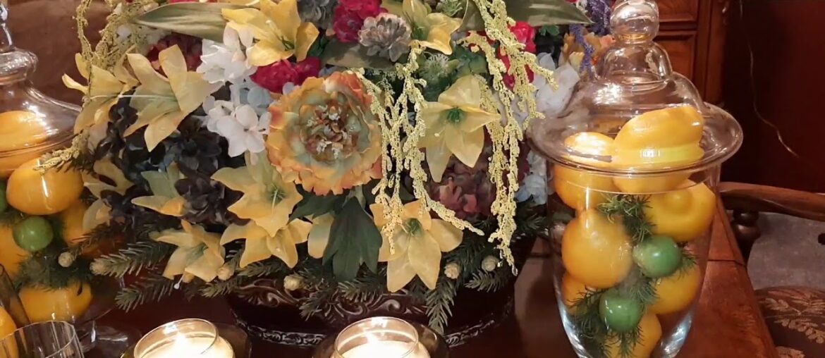 Decorating Spring Dining room