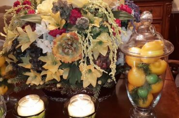 Decorating Spring Dining room