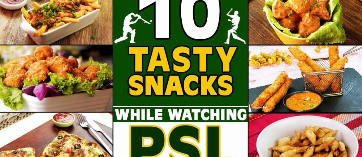 10 Tasty & Quick Snacks Recipe By SooperChef #PSL 10 Tasty & Quick Snacks Recipe By SooperChef #PSL
