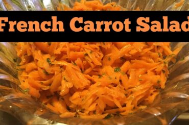 French Carrot Salad Recipe / Französisch Möhren Salat Rezept